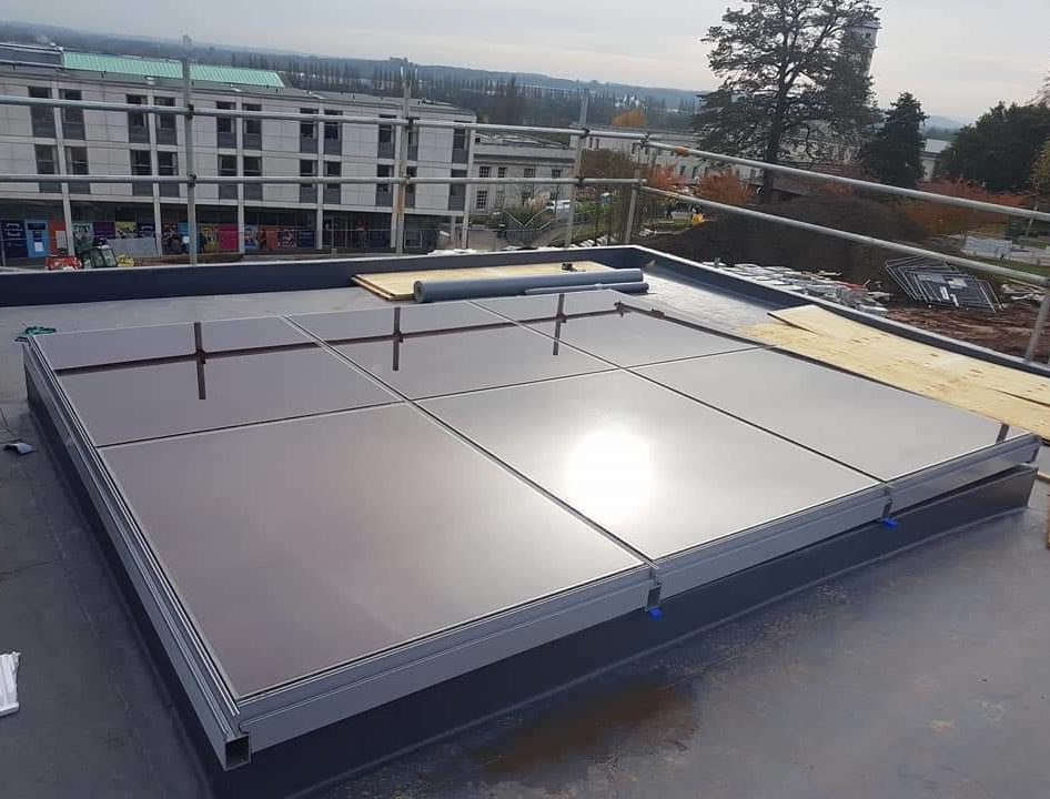 commercial alu walling solar